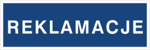 Znak REKLAMACJE