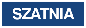 Znak SZATNIA