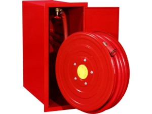 Hydrant DN 25 BOCZNY z wężem 30mb. WNĘKOWY WYJEZDNY  