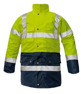 Kurtka ocieplana BI ROAD 4w1 ŻÓŁTA rozm. XXL 