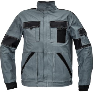 Bluza robocza MAX SUMMER szary-czarny 58