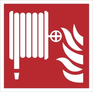 Znak HYDRANT płyta nieświecąca