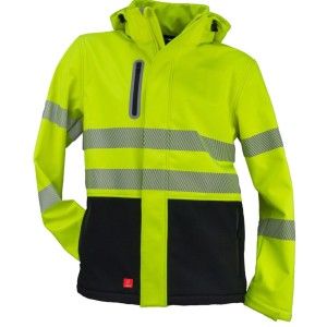Kurtka softshell męska HV żółta r. XXL 